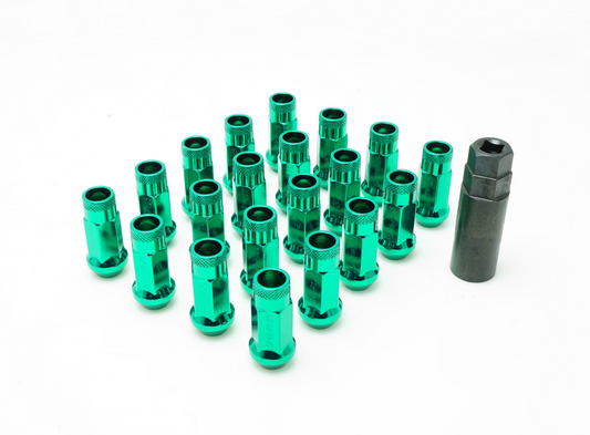 Wheel Mate Muteki SR48 Open End Lug Nuts 12x1.25 48mm - Green