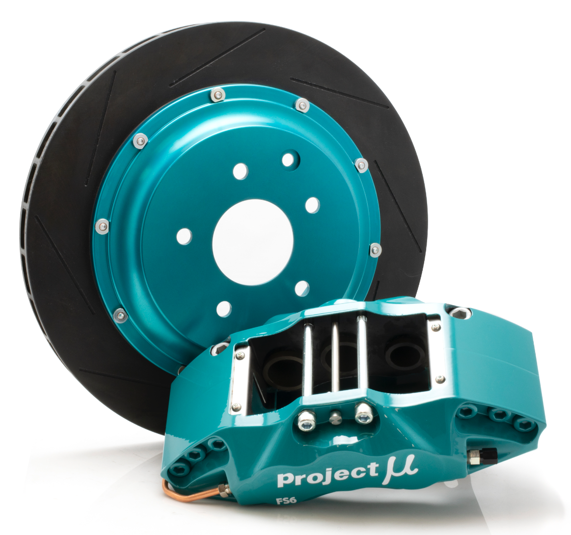 Project Mu Forged 6 Piston Caliper Full Kit with 355mm Rotors S14 / S15 - Front