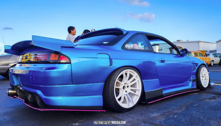 Origin S14 Rear Fenders +50mm Type 2 (Gas Door Included) PAIR
