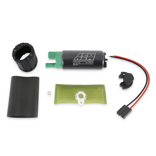 AEM 400 LPH E85 Compatible Fuel Pump Kit - Single Barb