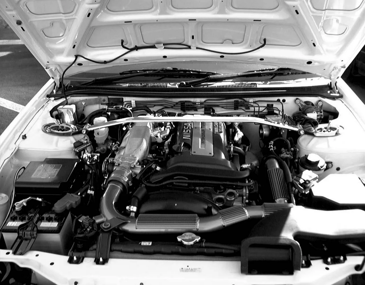 Cusco Front Strut Tower Brace Bar Type OS 240sx S13 (with SR20DET)