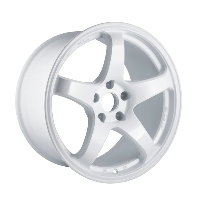 Enkei PF05 17x9 5x114.3 40mm Offset 75mm Bore White Wheel