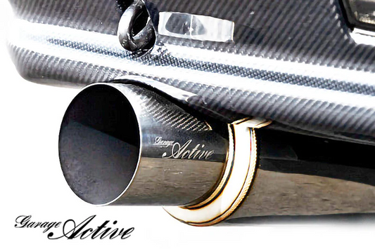 GReddy Garage Active x Kakimoto Skyline GT-R SUS Exhaust R32 w/ 90mm Dia