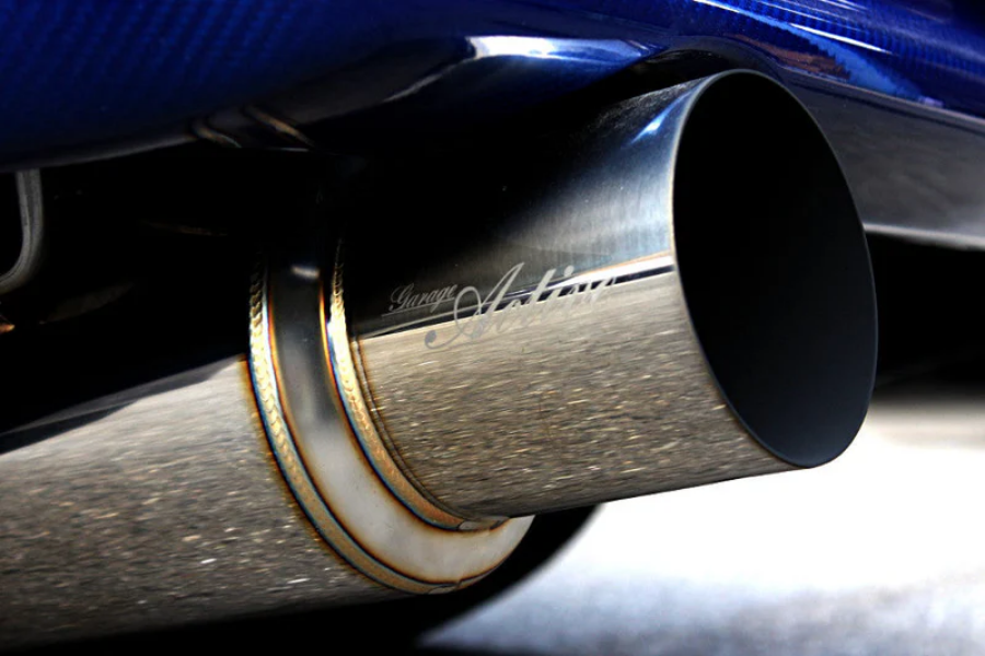 GReddy Garage Active x Kakimoto Skyline GT-R SUS Exhaust R32 w/ 90mm Dia