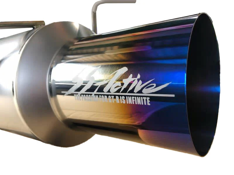 GReddy Garage Active Skyline GTR Titanium Exhaust R32 w/ 90mm Main & 130mm Tip