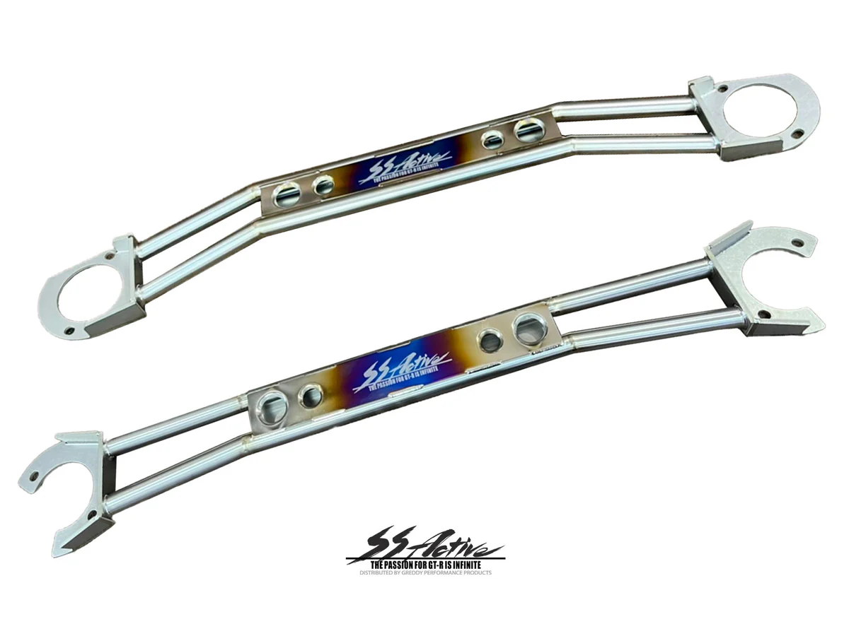 GReddy Garage Active Skyline GTR R32 Titanium Front Strut Tower Brace Bar