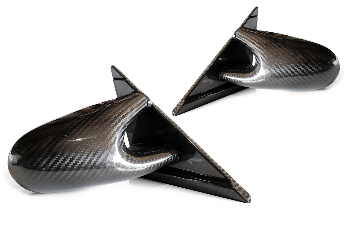 GReddy Garage Active Nissan Skyline GTR R32 Carbon Side Mirror Set