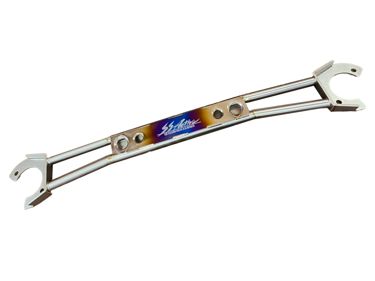 GReddy Garage Active Skyline GTR R33 Titanium Front Strut Tower Brace Bar
