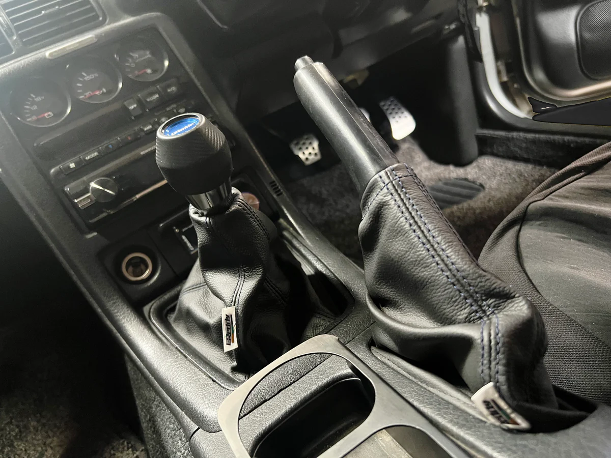 GReddy Nissan Skyline GTR R32 BNR32 Genuine Leather Brake Boot