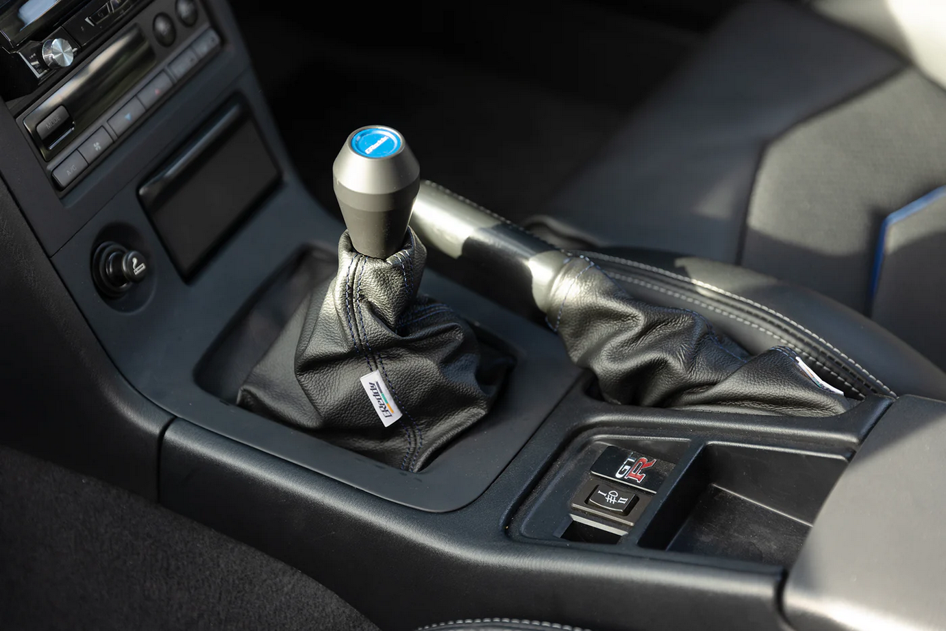 GReddy Nissan Skyline GTR R33 BCNR33 Genuine Leather Shift Boot