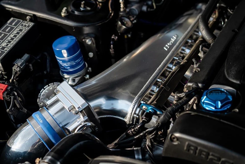 GReddy Billet Air Intake Surge Tank Kit (Single Throttle) - RB26DETT R32 R33 R34