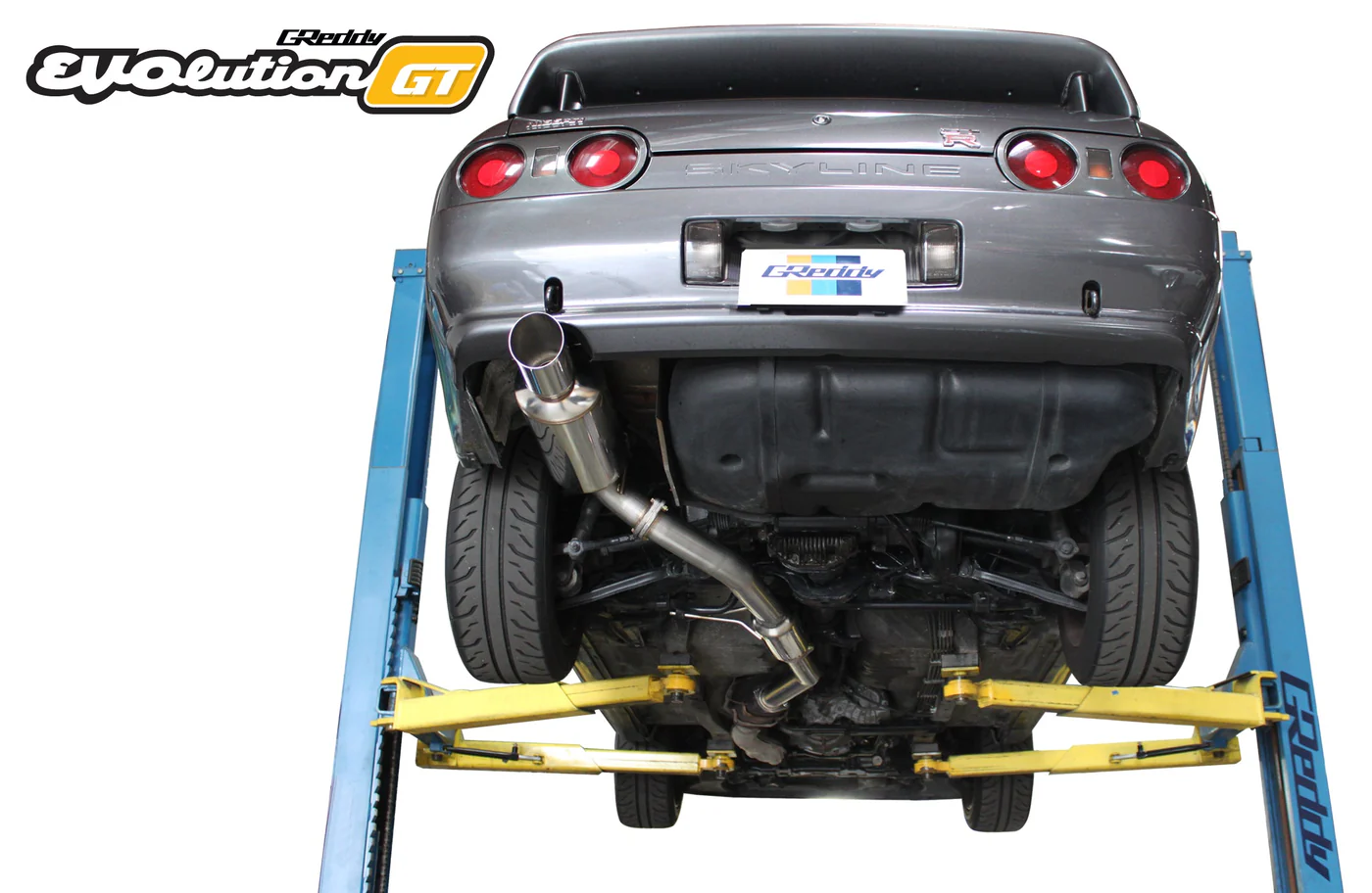 GReddy Evolution GT Exhaust Muffler - Nissan Skyline GTR R32