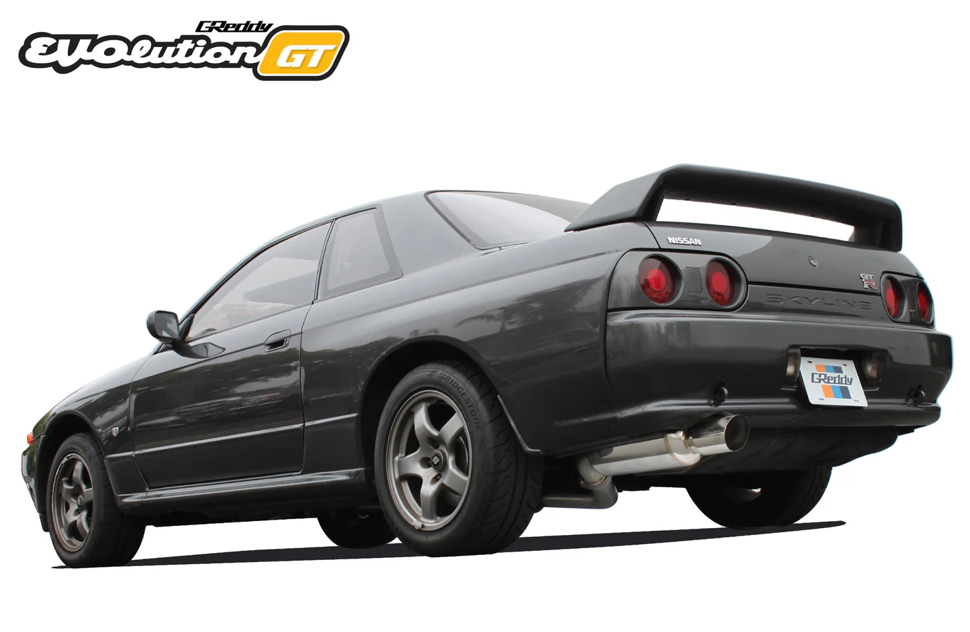 GReddy Evolution GT Exhaust Muffler - Nissan Skyline GTR R32