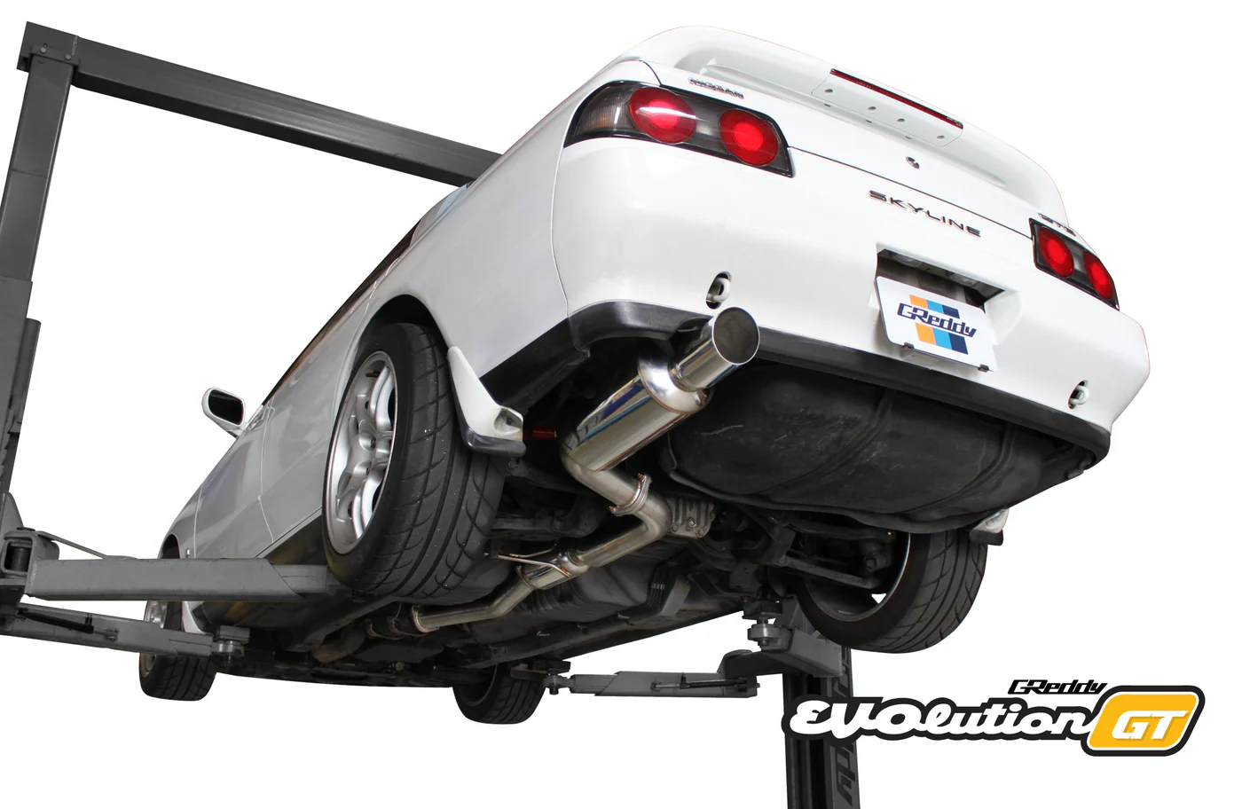 GReddy Evolution GT Exhaust Muffler - Nissan Skyline GTR R32
