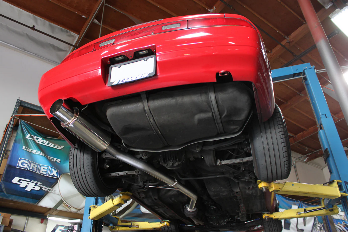 GReddy Revolution RS Exhaust - Nissan 240sx S13 KA24/SR20