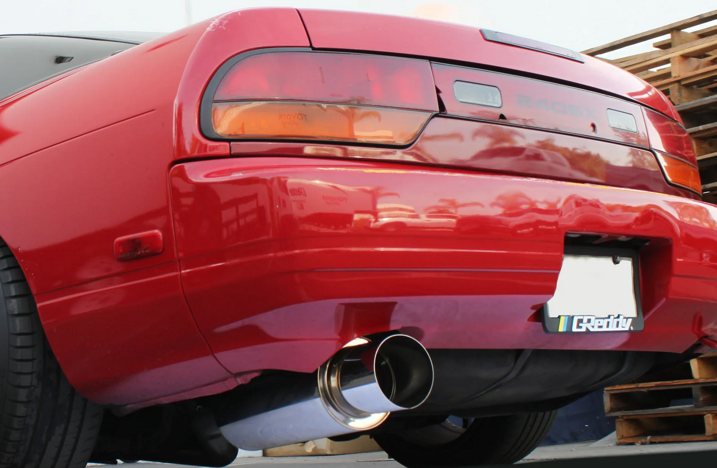 GReddy Revolution RS Exhaust - Nissan 240sx S13 KA24/SR20