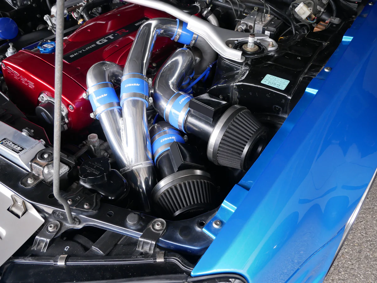 GReddy Twin Airinx Turbo Air Intake Piping Kit - Skyline GTR R33 R34 RB26DETT