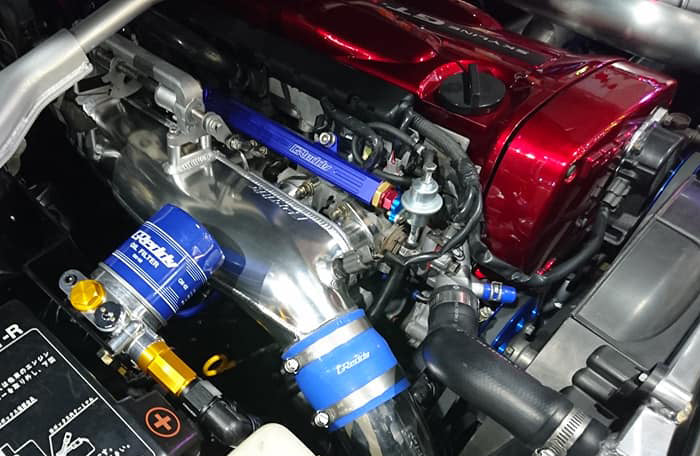 GReddy Intake Manifold Plenum Kit - RB26 R32 R33 R34 Throttle Surge Tank - Silver