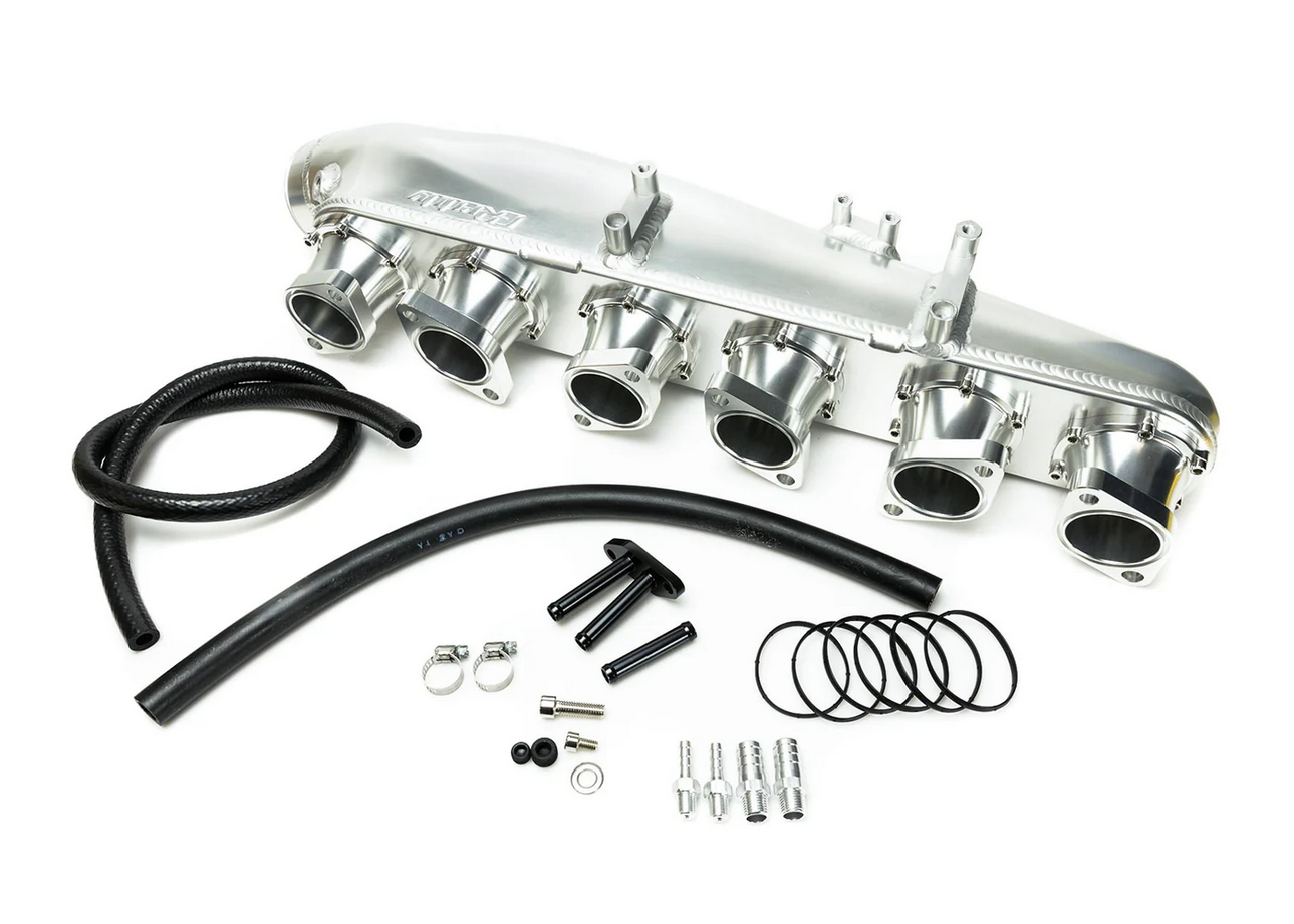 GReddy Intake Manifold Plenum Kit - RB26 R32 R33 R34 Throttle Surge Tank - Silver