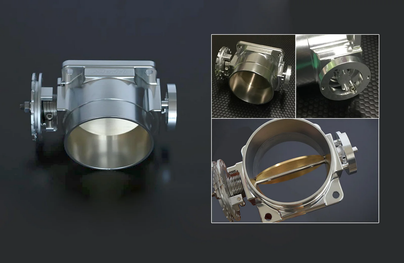 GReddy Billet Air Intake Manifold with Throttle Body + Fuel Rail - 2JZ GTE