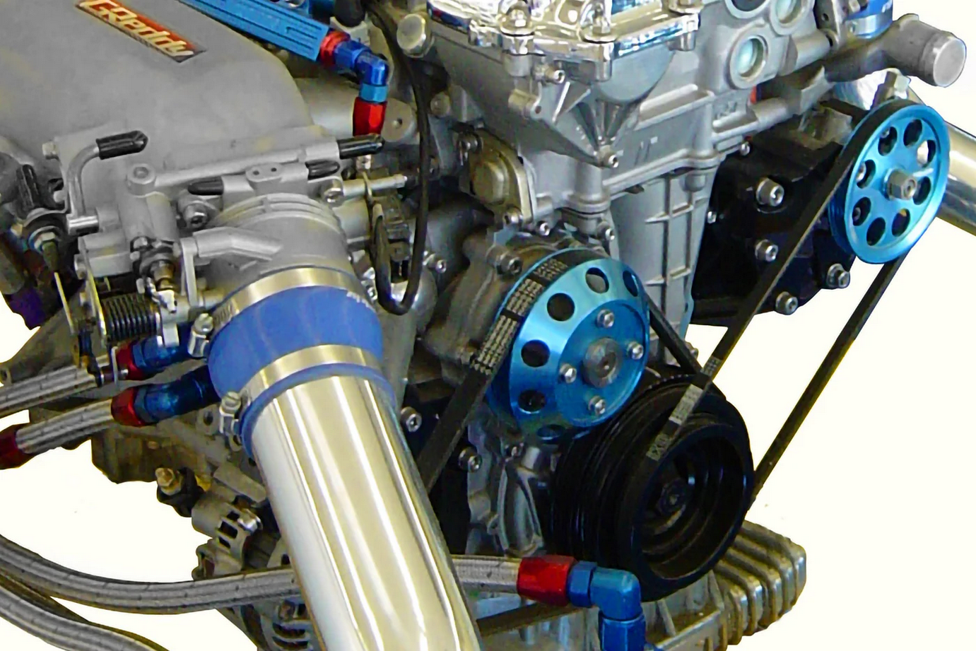 GReddy Aluminum Wat/PS/Alt Pulley Kit - Nissan S14 S15 SR20DE / SR20DET