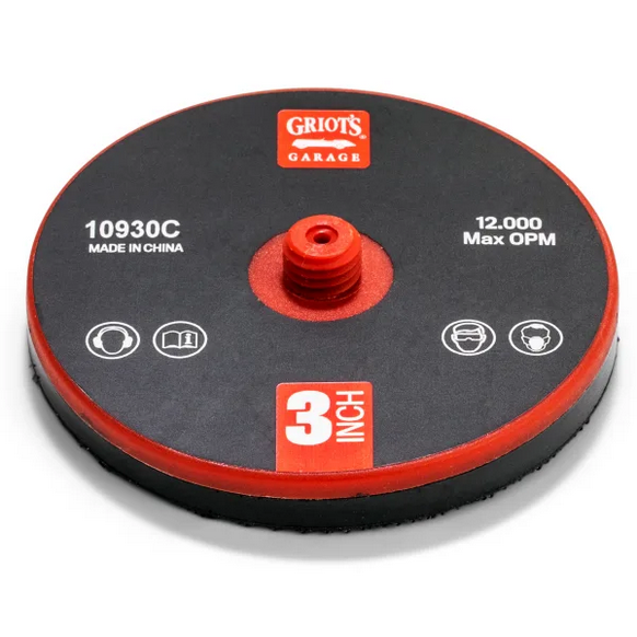 Griots Garage BOSS Micro Backing Plate - 3 Inch