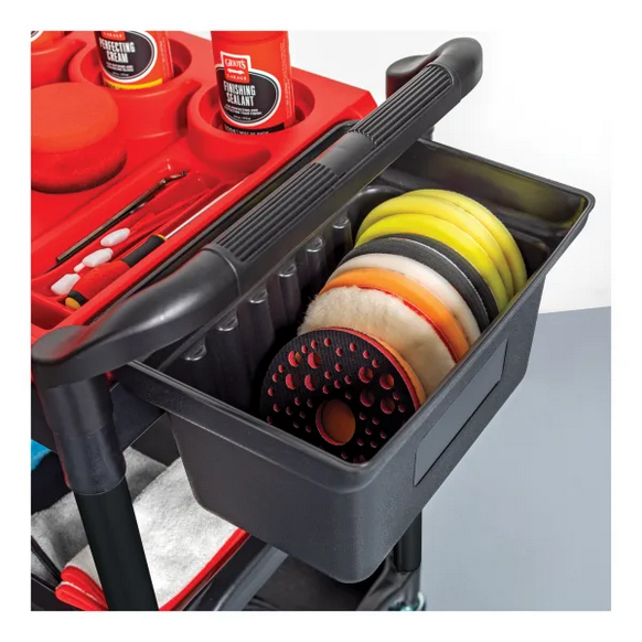 Griots Garage Ultimate Detailing Cart w/ Trays and Bins