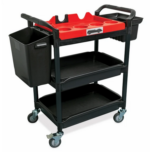 Griots Garage Ultimate Detailing Cart w/ Trays and Bins