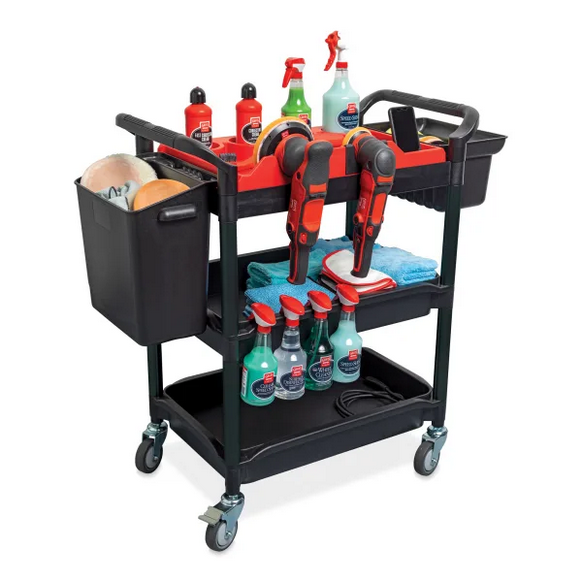 Griots Garage Ultimate Detailing Cart w/ Trays and Bins
