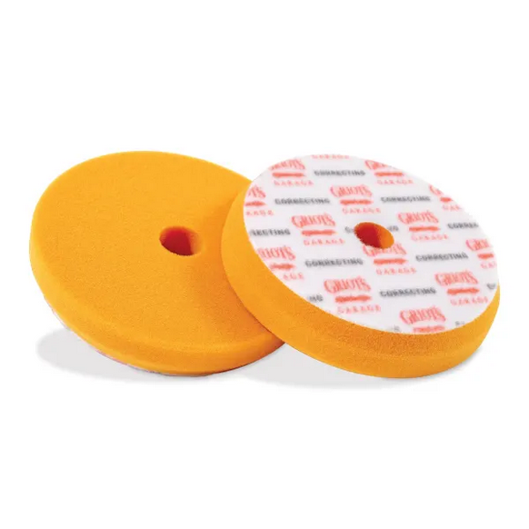 Griots Garage Orange Correcting Foam Pad 6.5in - (Set of 2)