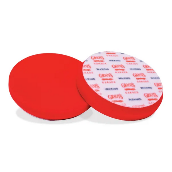 Griots Garage Red Foam Waxing Pad 6.5in (Set of 2)