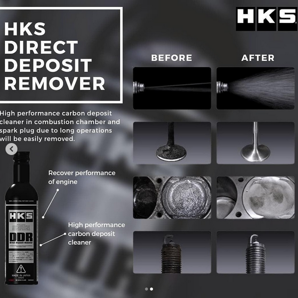 HKS Direct Deposit Remover Gas Cleaner (225ml)