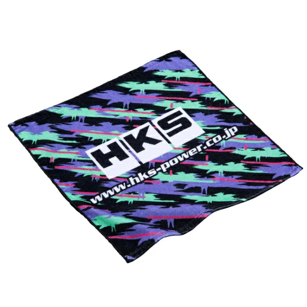 HKS Oil Splash Color Hand Towel - 34x34cm