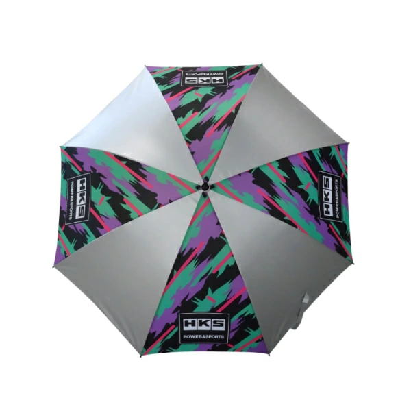 HKS Circuit Track Folding Umbrella - Oil Color