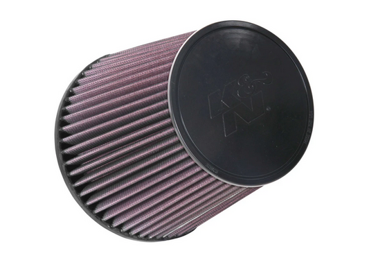 K&N High Flow Universal Air Filter 5in inlet / 6.5in Base / 5in Top / 6.5in Height