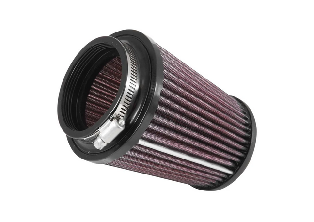 K&N High Flow Universal Air Filter 3in inlet / 4.4in Base / 3.5 Top / 5.2in H -