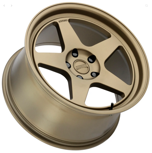 Kansei K12B Knp 17x9.5in / 5x114.3 BP / 12mm Offset / 73.1mm Bore - Bronze Wheel