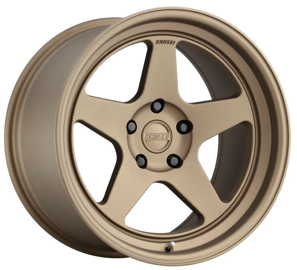 Kansei K12B Knp 17x9in / 5x114.3 BP / 35mm Offset / 73.1mm Bore - Bronze Wheel