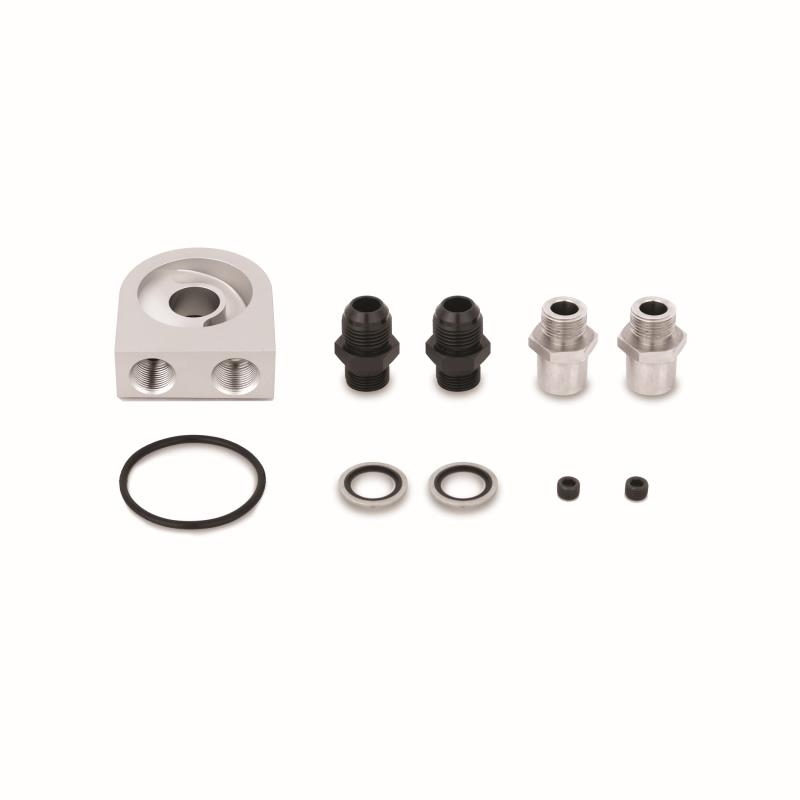 Mishimoto Universal 19 Row Oil Cooler Kit - Silver