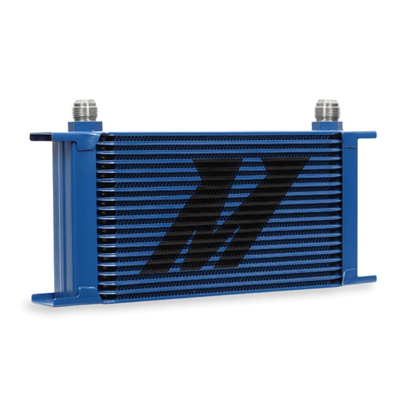 Mishimoto Universal 19 Row Oil Cooler - Blue