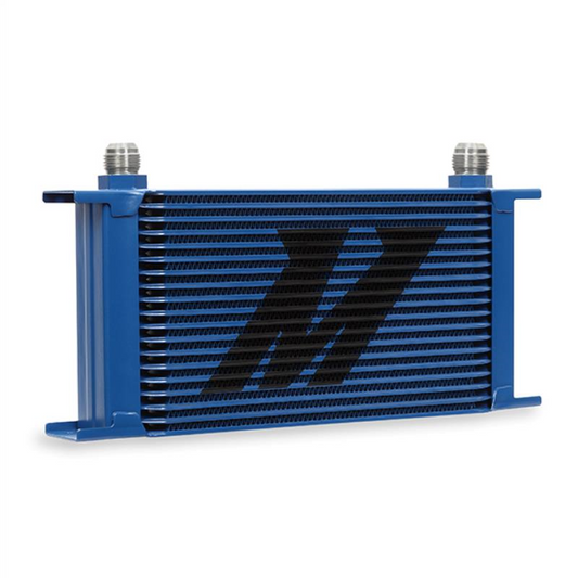 Mishimoto Universal 19 Row Oil Cooler - Blue