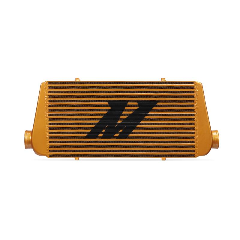 Mishimoto Universal R Line Bar & Plate 31x12x4 Intercooler 4in Inlet/Outlet - Gold