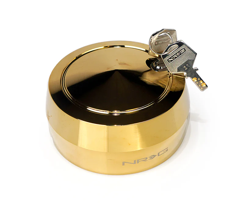 NRG Quick Release Lock V2 w/Free Spin - Chrome Gold