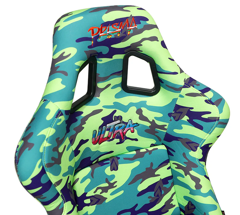 NRG FRP Bucket Seat PRISMA Ultra GIJ Green Camo - Large