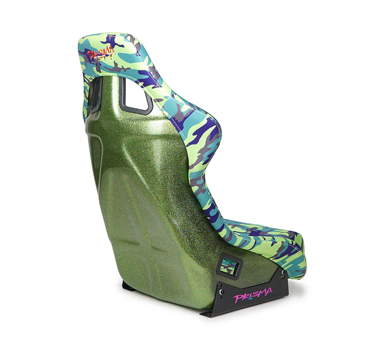 NRG FRP Bucket Seat PRISMA Ultra GIJ Green Camo - Large