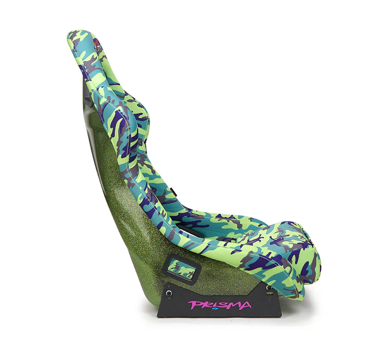 NRG FRP Bucket Seat PRISMA Ultra GIJ Green Camo - Large