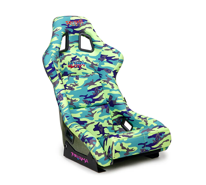 NRG FRP Bucket Seat PRISMA Ultra GIJ Green Camo - Large