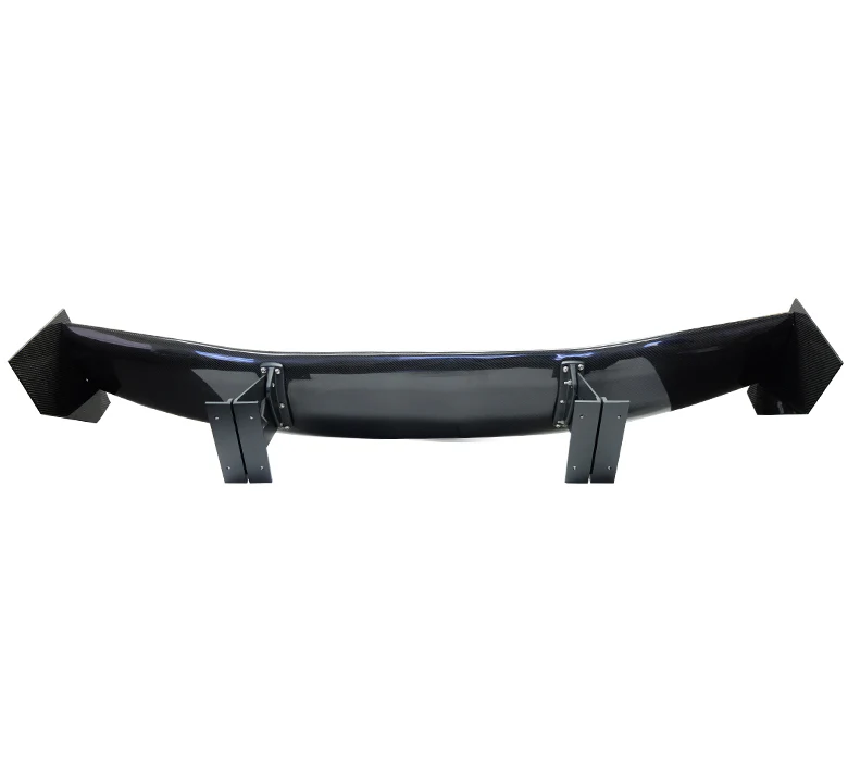 NRG Carbon Fiber Spoiler - Universal 59in Wing - Large Side Plates