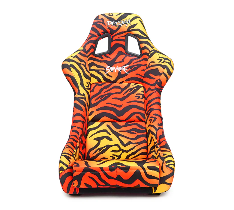 NRG FRP Bucket Seat PRISMA SAVAGE II Edition TIGRE - Medium