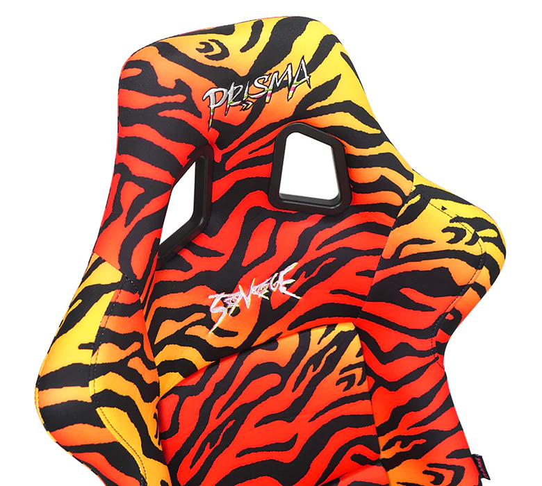 NRG FRP Bucket Seat PRISMA SAVAGE II Edition TIGRE - Medium